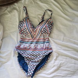 one piece fully reversible swimsuit